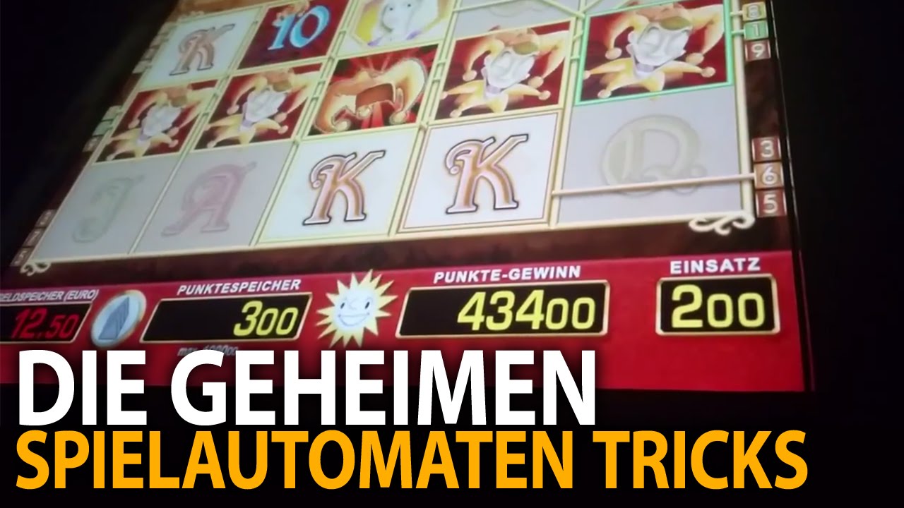 tricks für spielautomaten