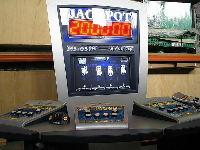 black jack automat