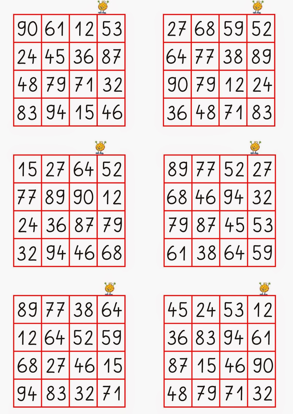 Bingo Karten Kostenlos