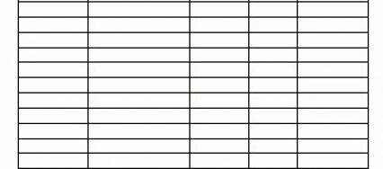 Leere Tabelle Zum Ausdrucken - schrittweise Multiplikation ...